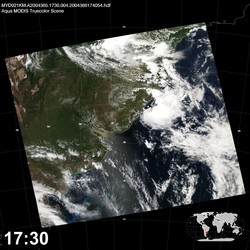 Level 1B Image at: 1730 UTC