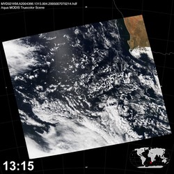 Level 1B Image at: 1315 UTC