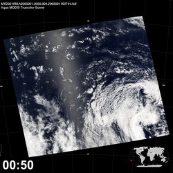 Level 1B Image at: 0050 UTC