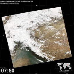 Level 1B Image at: 0750 UTC