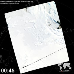 Level 1B Image at: 0045 UTC