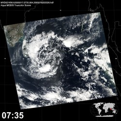 Level 1B Image at: 0735 UTC