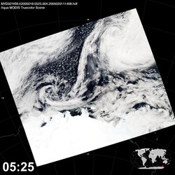 Level 1B Image at: 0525 UTC