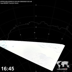 Level 1B Image at: 1645 UTC