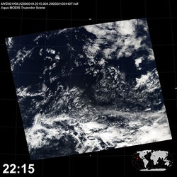 Level 1B Image at: 2215 UTC