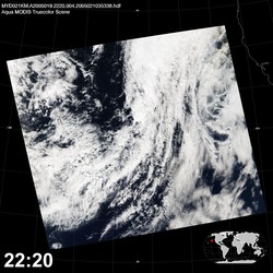 Level 1B Image at: 2220 UTC