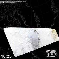 Level 1B Image at: 1625 UTC