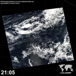 Level 1B Image at: 2105 UTC