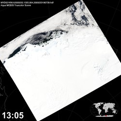 Level 1B Image at: 1305 UTC