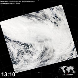 Level 1B Image at: 1310 UTC