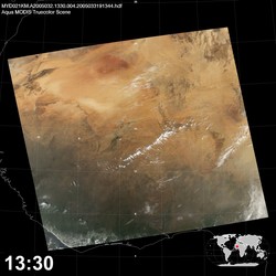 Level 1B Image at: 1330 UTC