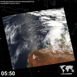 Level 1B Image at: 0550 UTC