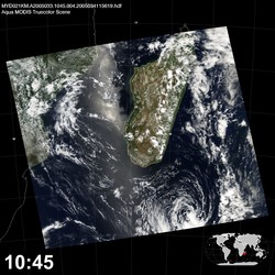 Level 1B Image at: 1045 UTC