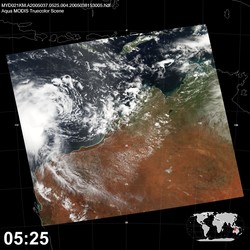 Level 1B Image at: 0525 UTC