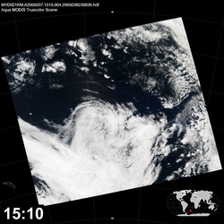 Level 1B Image at: 1510 UTC