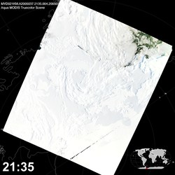 Level 1B Image at: 2135 UTC