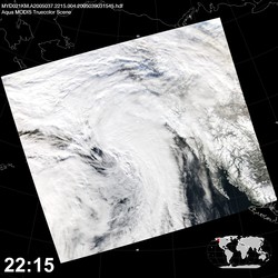 Level 1B Image at: 2215 UTC