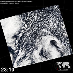 Level 1B Image at: 2310 UTC