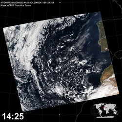 Level 1B Image at: 1425 UTC