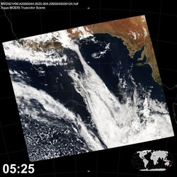 Level 1B Image at: 0525 UTC