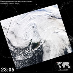 Level 1B Image at: 2305 UTC