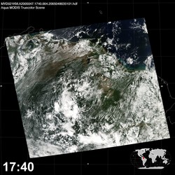 Level 1B Image at: 1740 UTC