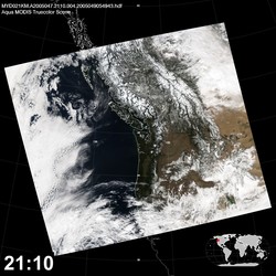 Level 1B Image at: 2110 UTC