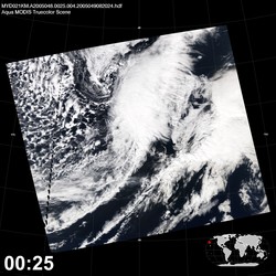 Level 1B Image at: 0025 UTC