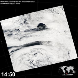 Level 1B Image at: 1450 UTC