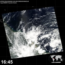 Level 1B Image at: 1645 UTC