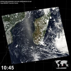 Level 1B Image at: 1045 UTC