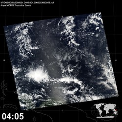 Level 1B Image at: 0405 UTC