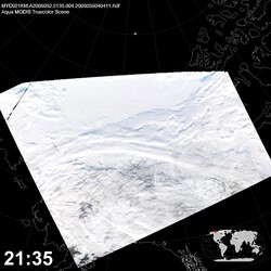 Level 1B Image at: 2135 UTC