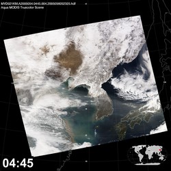 Level 1B Image at: 0445 UTC