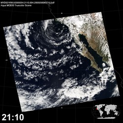 Level 1B Image at: 2110 UTC