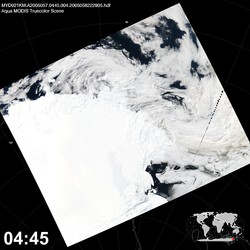 Level 1B Image at: 0445 UTC