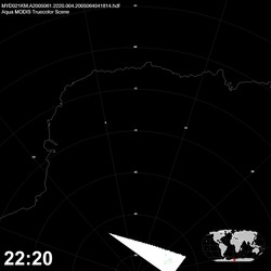 Level 1B Image at: 2220 UTC