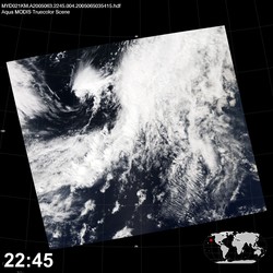 Level 1B Image at: 2245 UTC