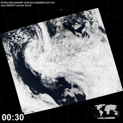 Level 1B Image at: 0030 UTC