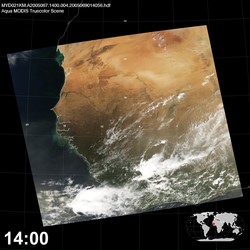 Level 1B Image at: 1400 UTC