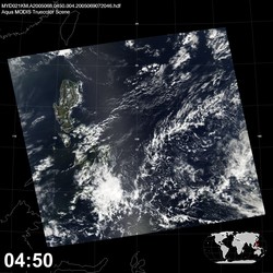 Level 1B Image at: 0450 UTC