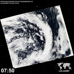 Level 1B Image at: 0750 UTC