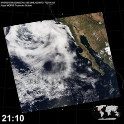 Level 1B Image at: 2110 UTC