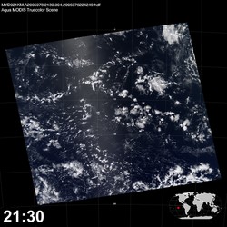 Level 1B Image at: 2130 UTC