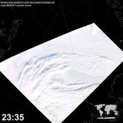 Level 1B Image at: 2335 UTC