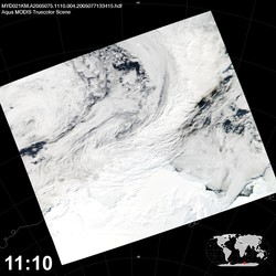 Level 1B Image at: 1110 UTC