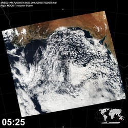 Level 1B Image at: 0525 UTC