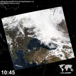 Level 1B Image at: 1045 UTC