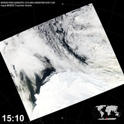 Level 1B Image at: 1510 UTC