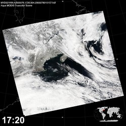 Level 1B Image at: 1720 UTC